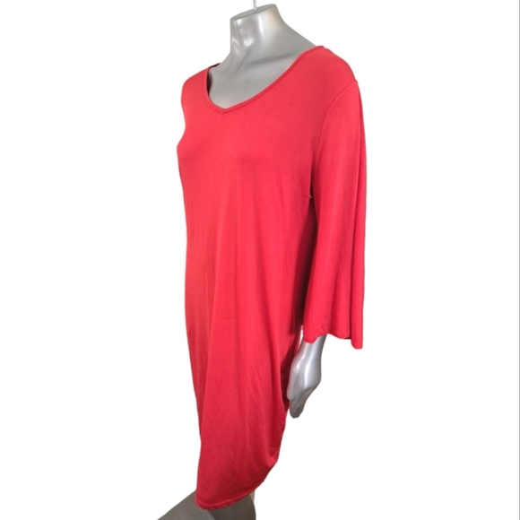 🪻BOGO🪻 Red Batwing Bodycon Dress Size XXL NWOT - Picture 4 of 8